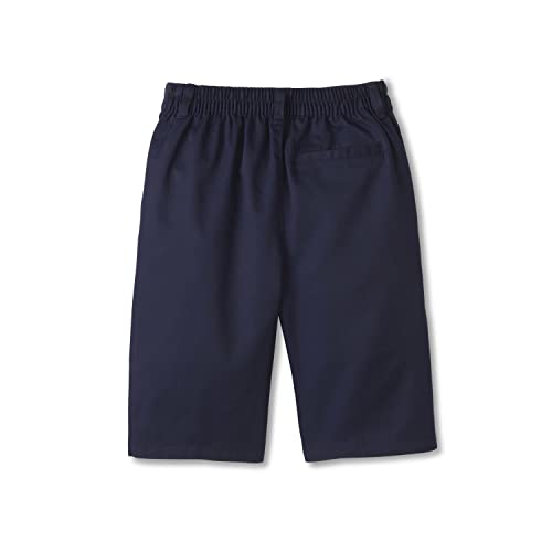 French Toast Boys' Husky Pull-on Twill Shorts School Uniform for Kids