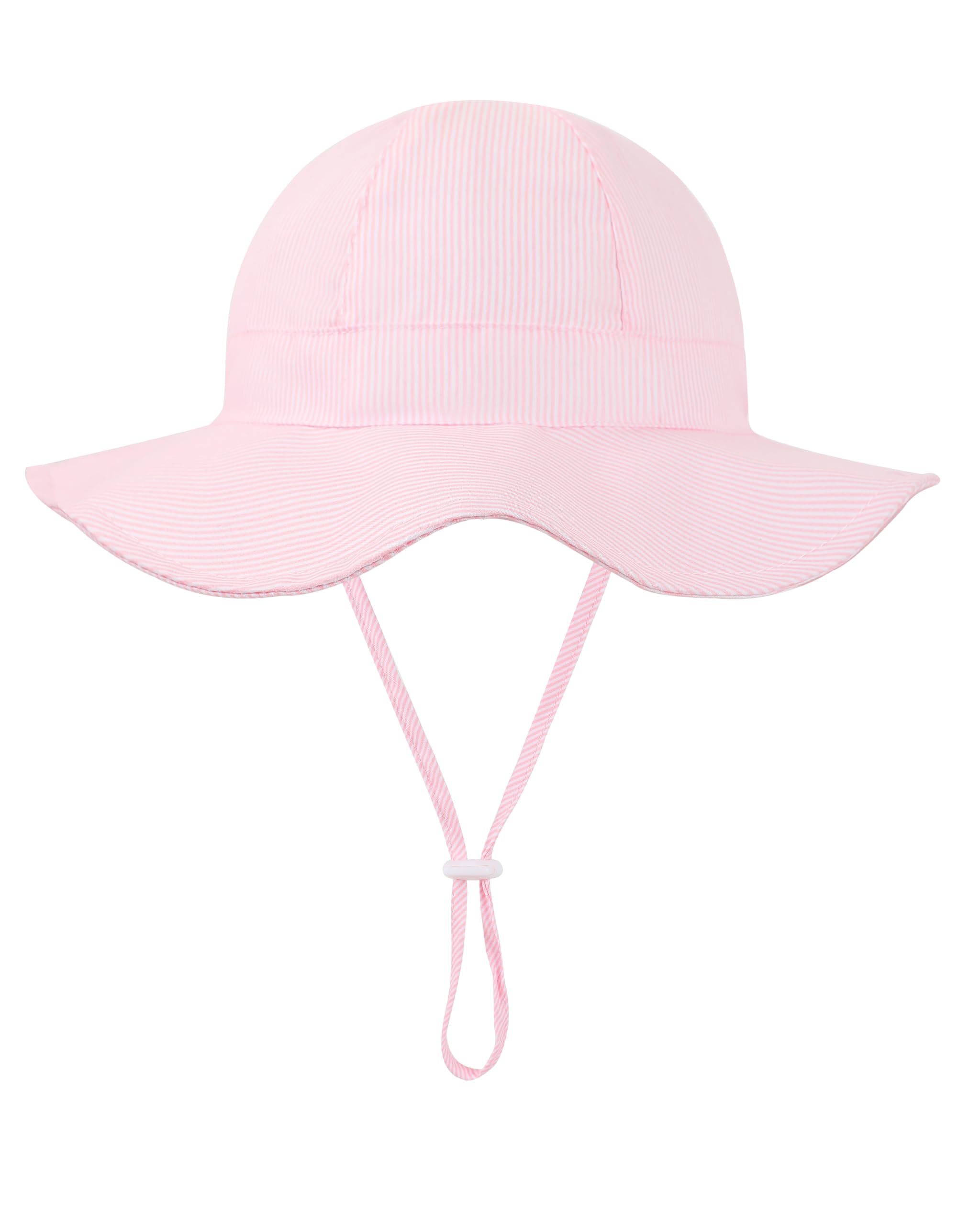 Baby Girl Sun Hat Toddler Summer Bucket Hats UPF 50+ Hat for Infant Girl Beach Hat with Wide Brim 0-6T