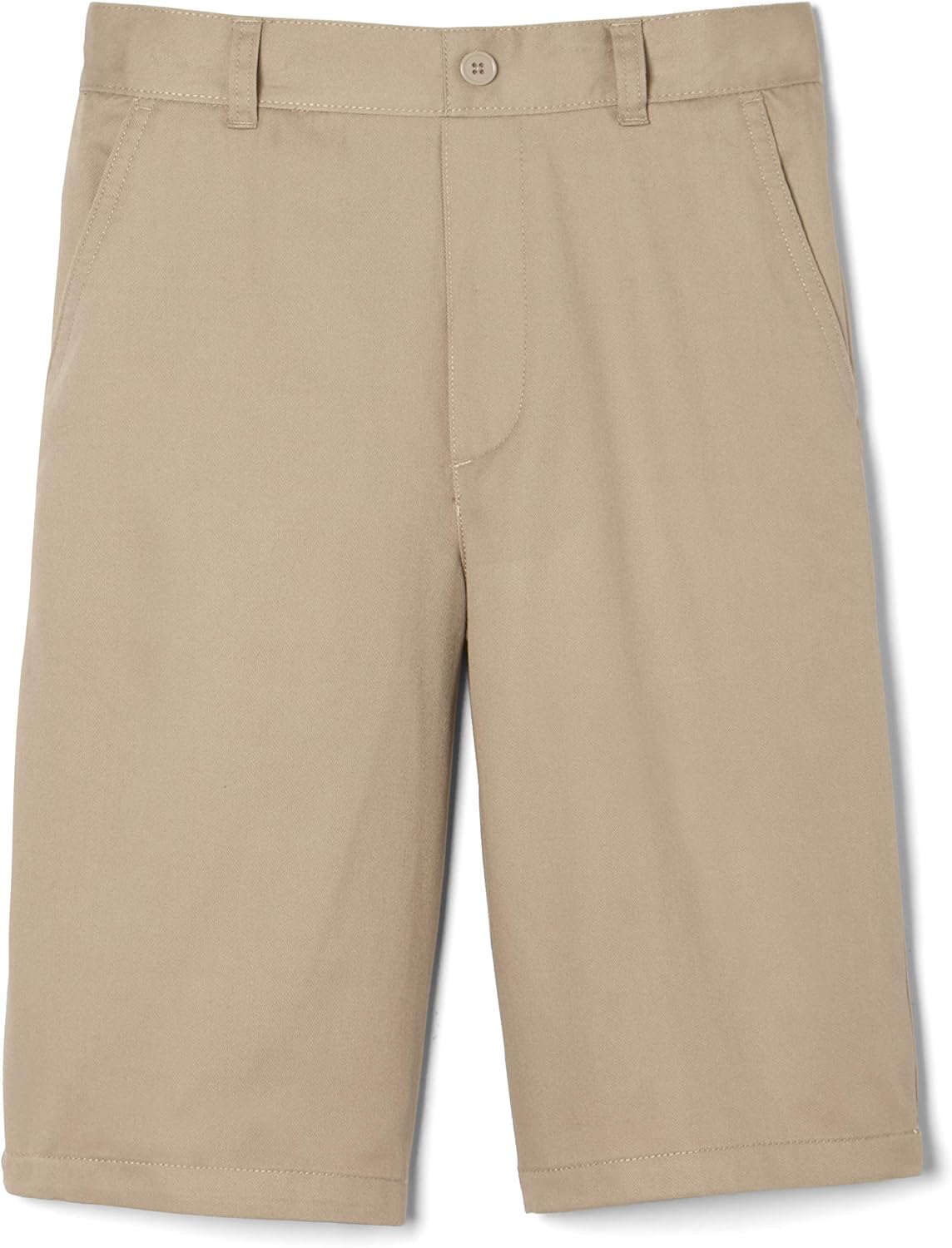 French Toast Boys' Husky Pull-on Twill Shorts School Uniform for Kids