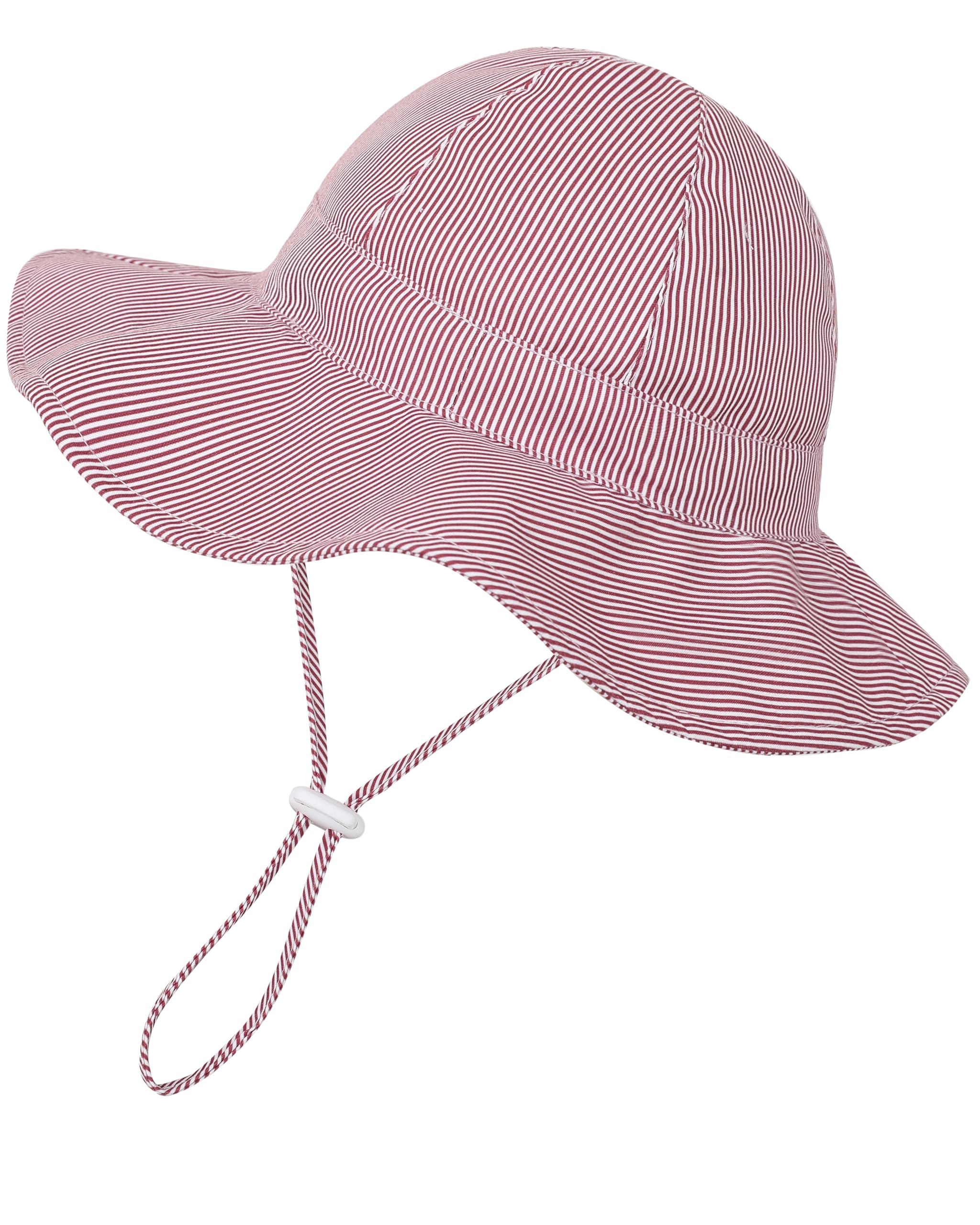 Baby Girl Sun Hat Toddler Summer Bucket Hats UPF 50+ Hat for Infant Girl Beach Hat with Wide Brim 0-6T