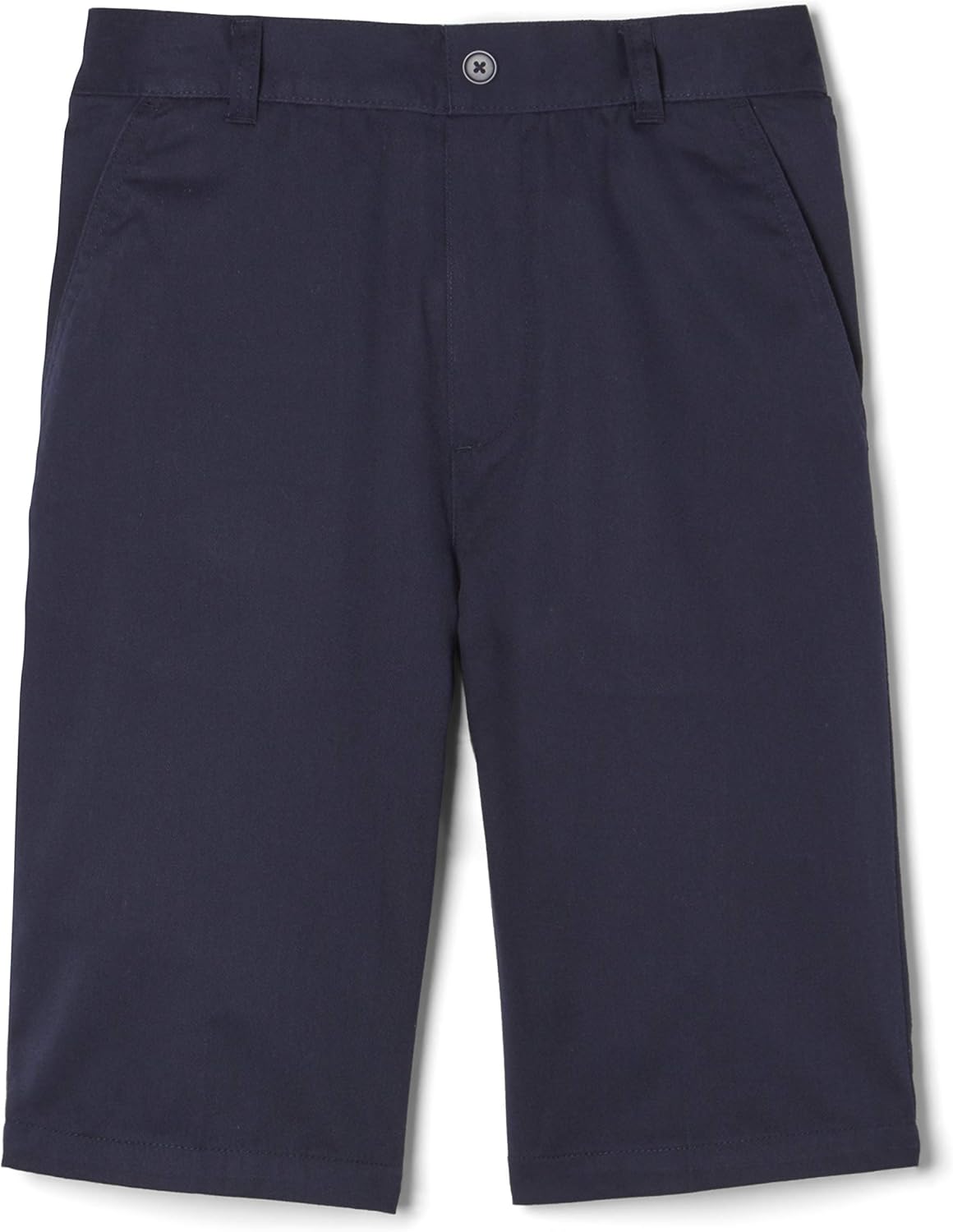 French Toast Boys' Husky Pull-on Twill Shorts School Uniform for Kids