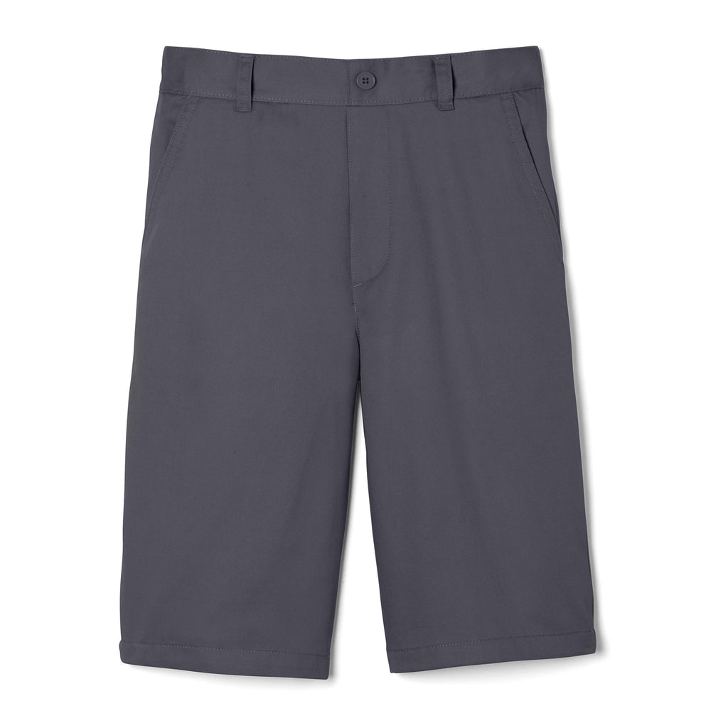 French Toast Boys' Husky Pull-on Twill Shorts School Uniform for Kids