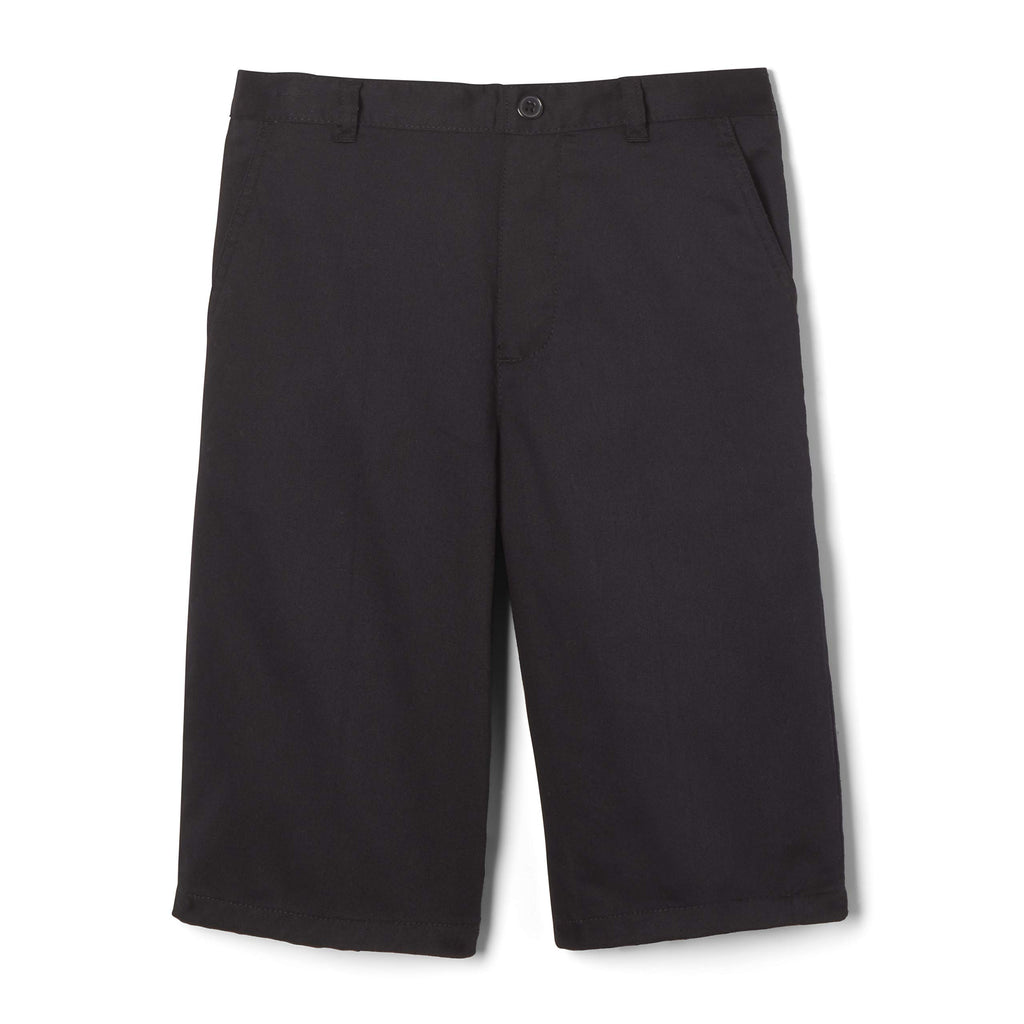 French Toast Boys' Husky Pull-on Twill Shorts School Uniform for Kids