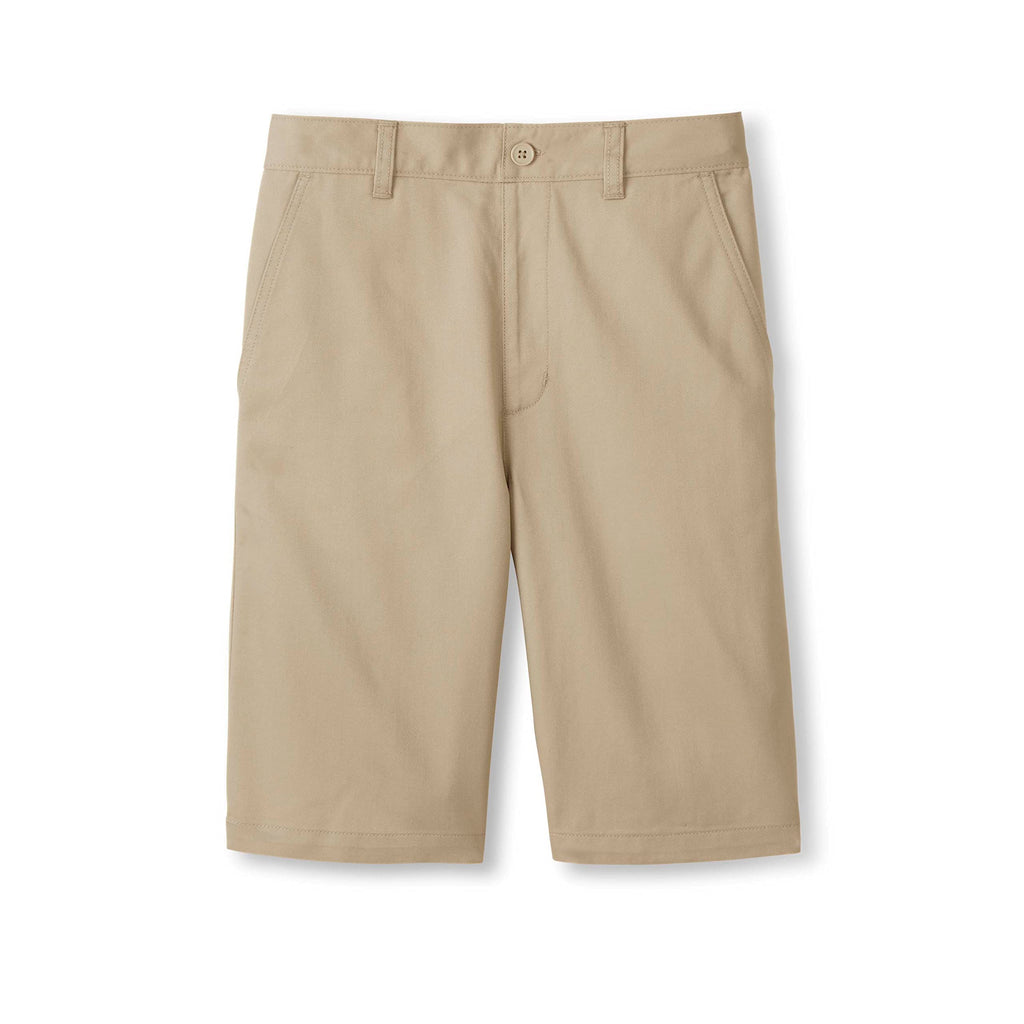 French Toast Boys' Husky Pull-on Twill Shorts School Uniform for Kids