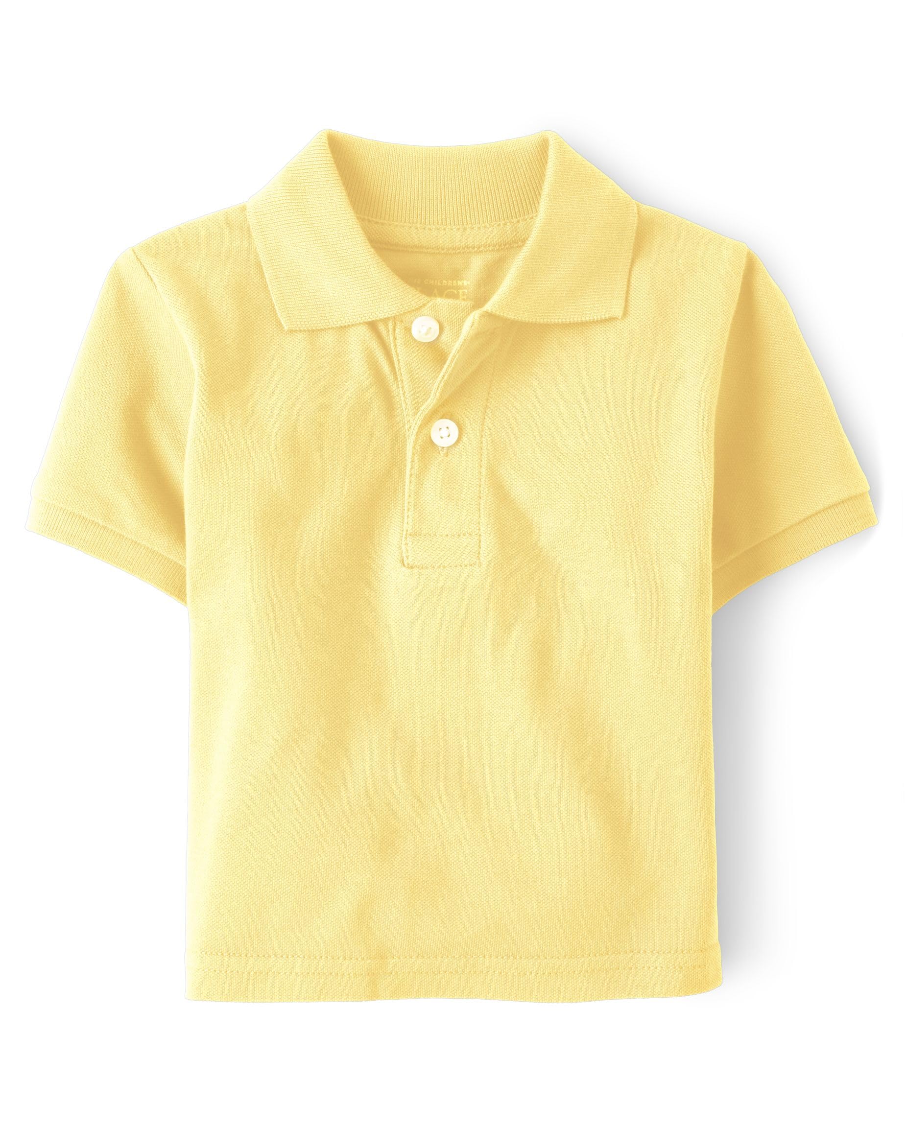 The Children's Place Boys' Uniform Performance Polo